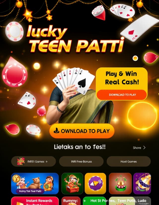 Lucky Teen Patti Banner